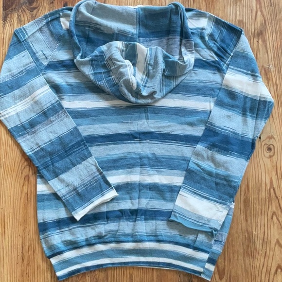 NWOT, prAna Daniele Lightweight Space Dyed Knit Hooded LS  Pullover Sz M - Picture 10 of 13